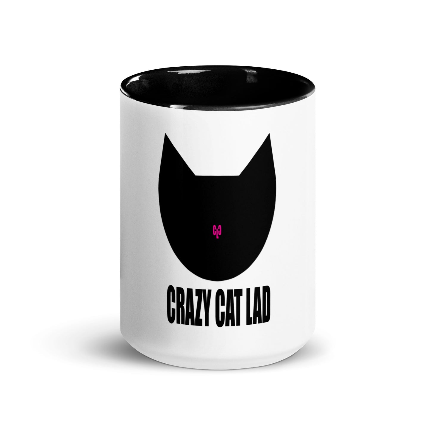 Crazy Cat Lad Mug with Color Inside