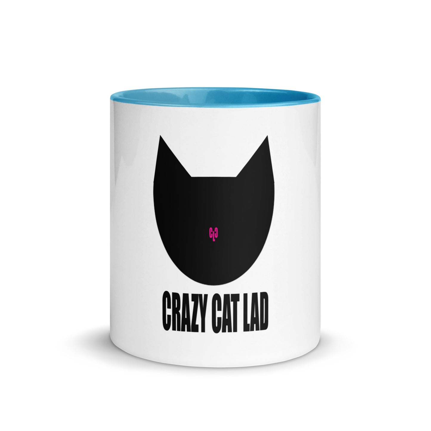 Crazy Cat Lad Mug with Color Inside