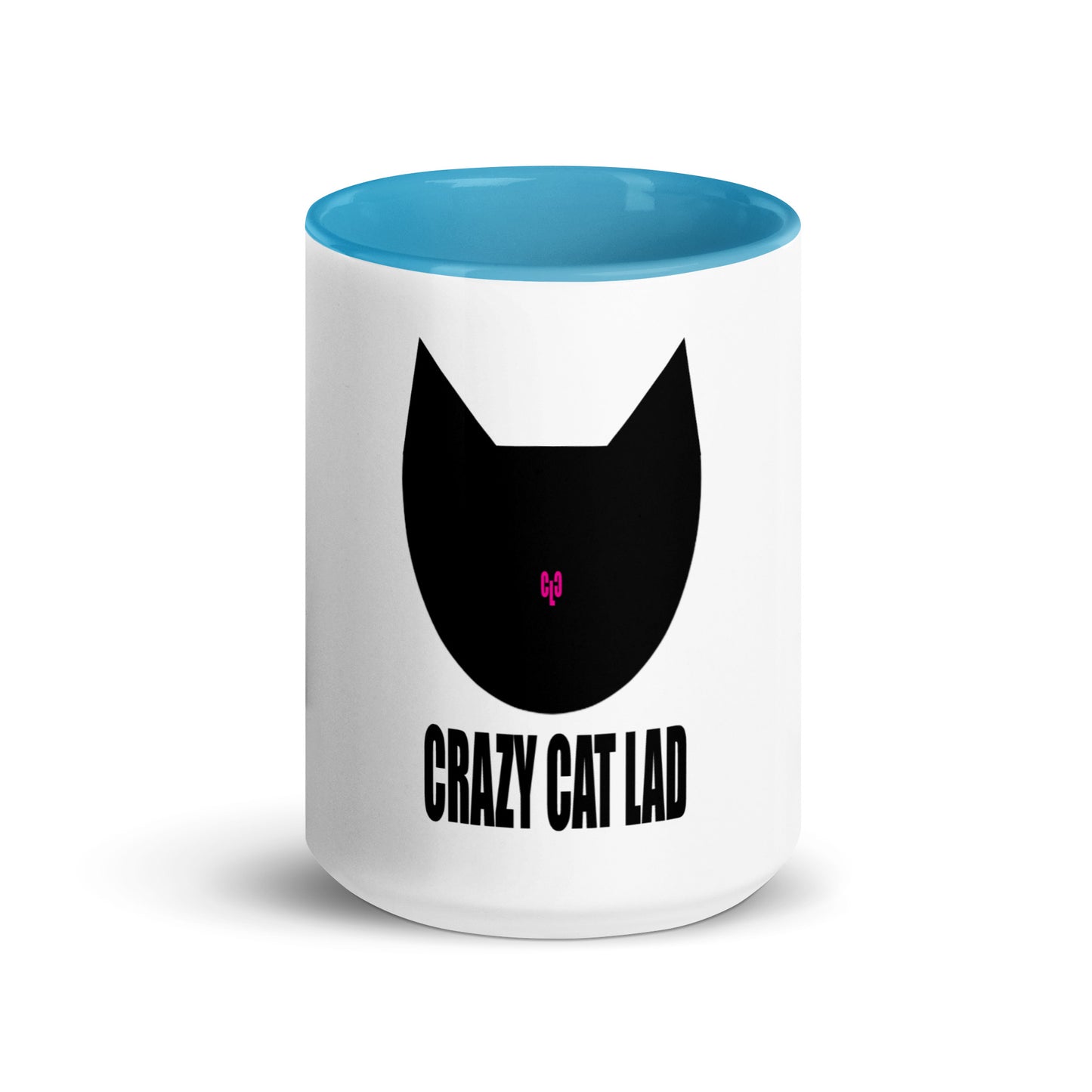 Crazy Cat Lad Mug with Color Inside