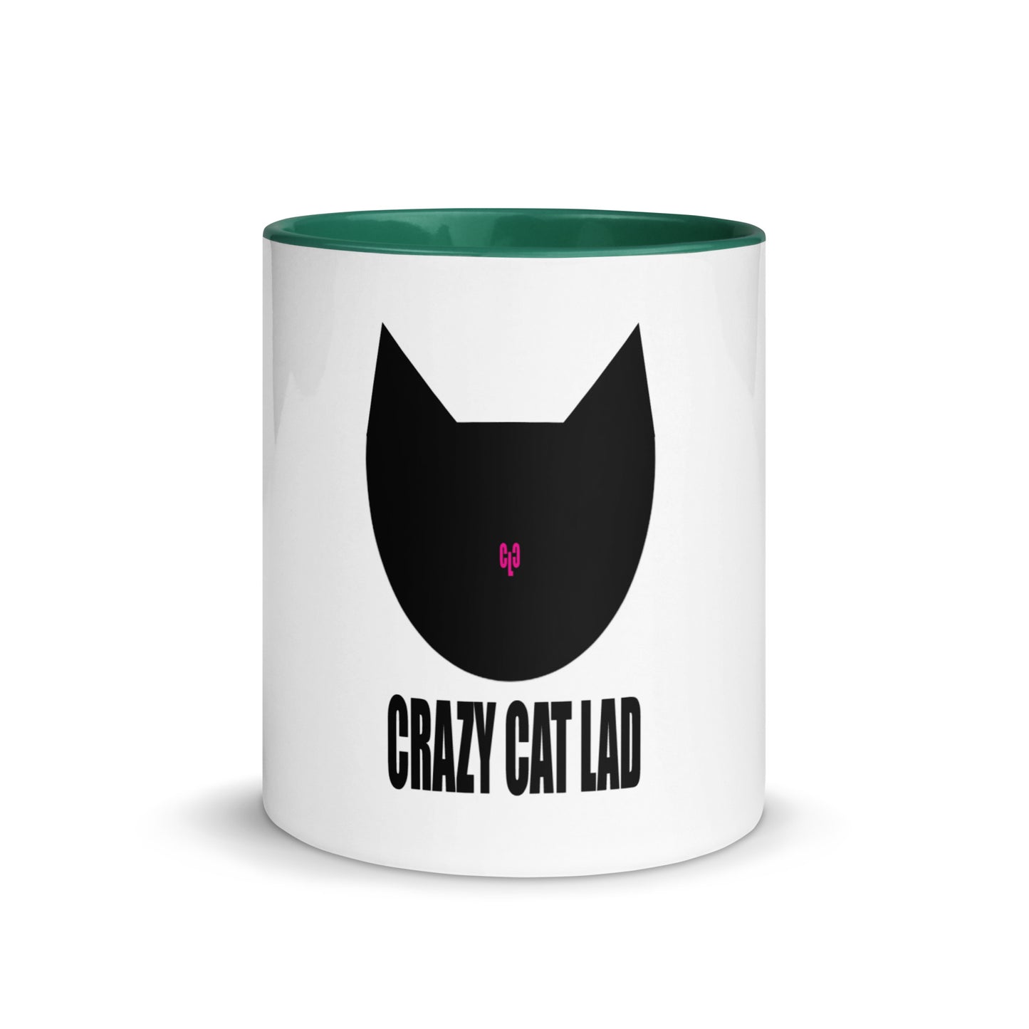 Crazy Cat Lad Mug with Color Inside