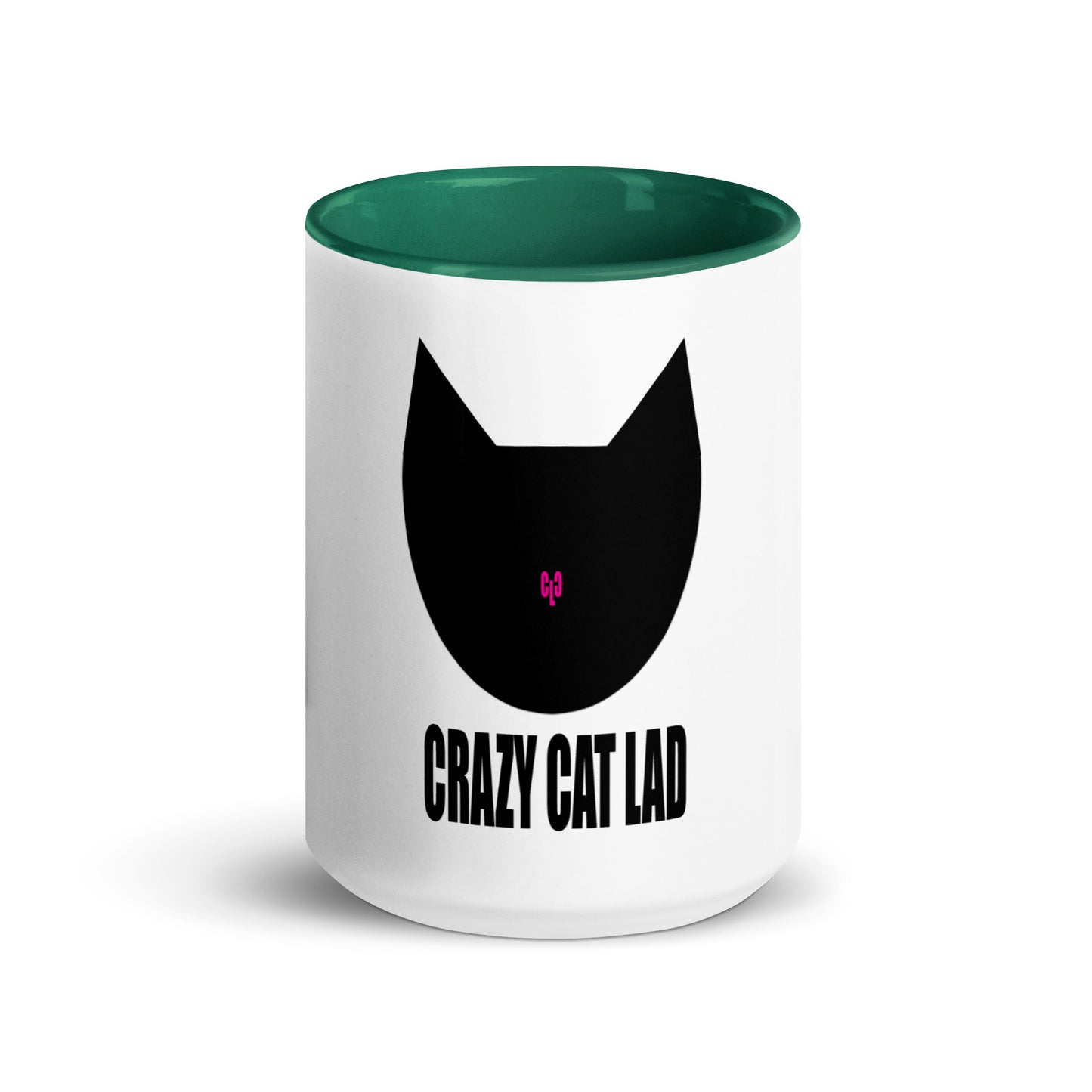Crazy Cat Lad Mug with Color Inside