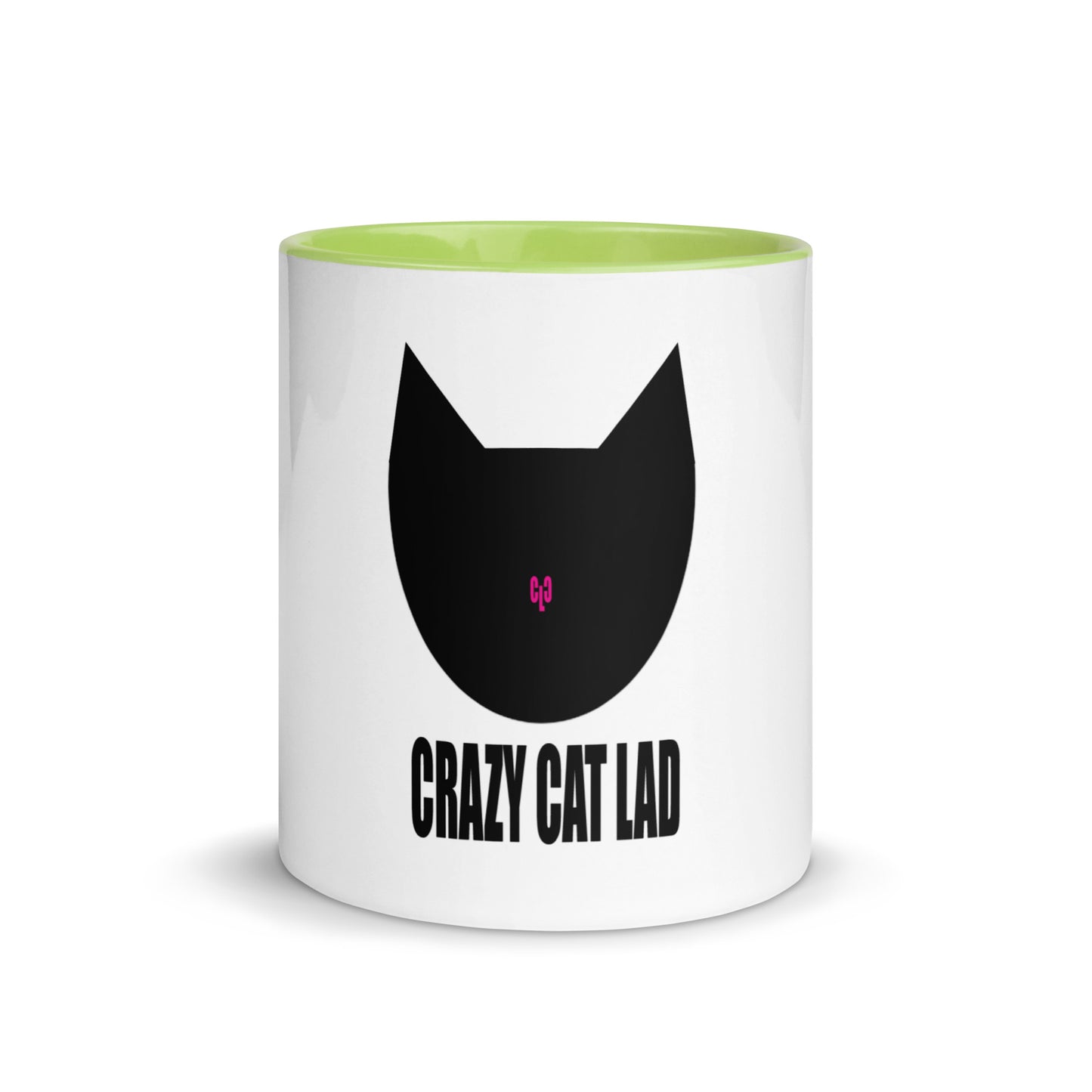 Crazy Cat Lad Mug with Color Inside