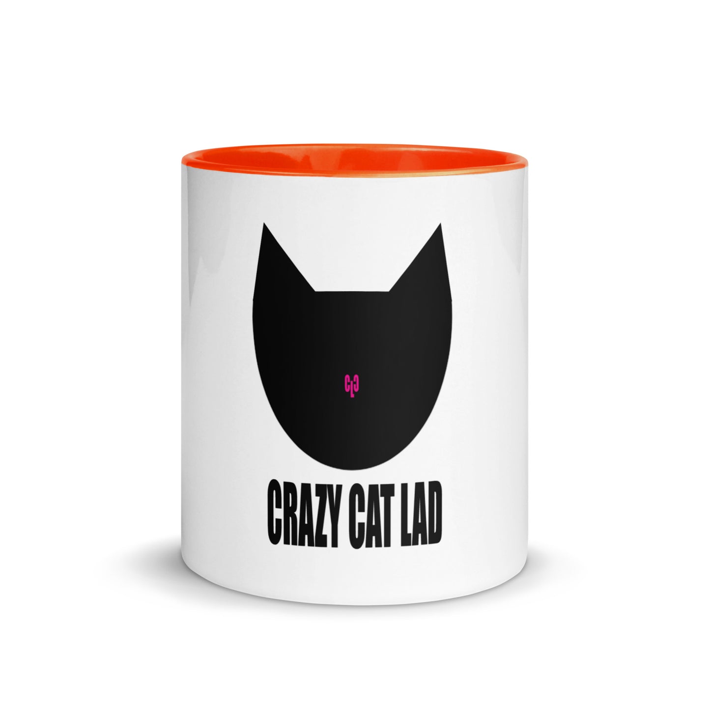 Crazy Cat Lad Mug with Color Inside