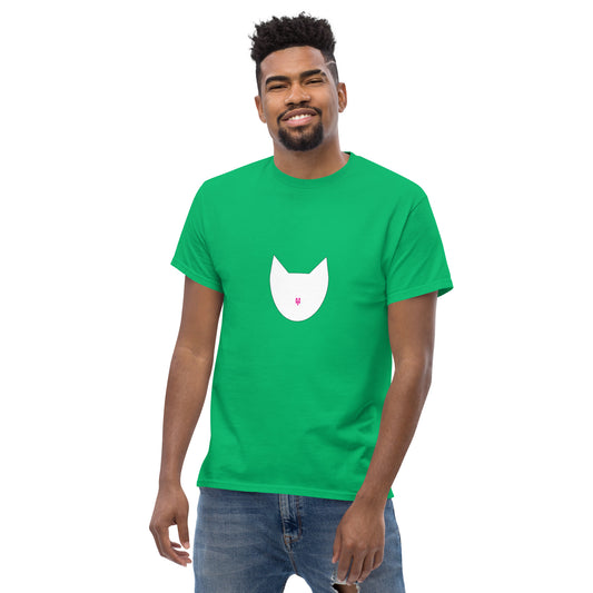 Unisex Crazy Cat Lad Large Logo classic tee